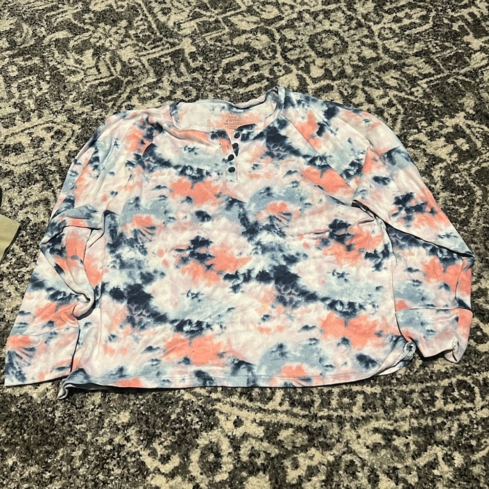 Justice Tie Dye sleep shirt